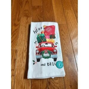 Two hand towels Penny Lane Holiday Time Pick Kitchen Merry & Bright Towel Set, 2